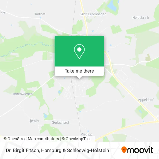 Карта Dr. Birgit Fitsch