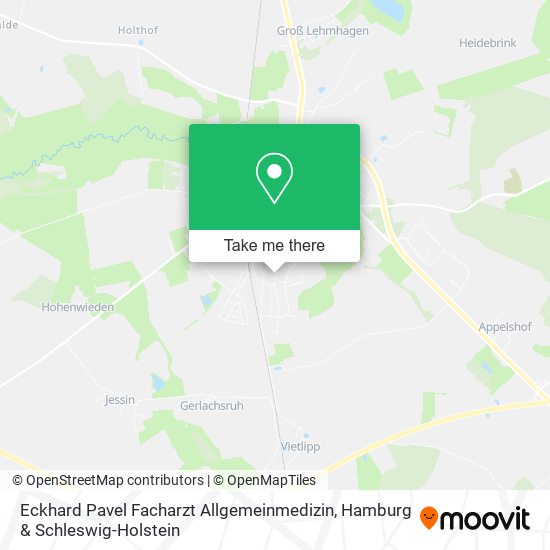 Eckhard Pavel Facharzt Allgemeinmedizin map