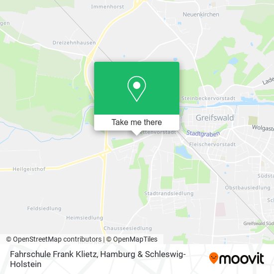Fahrschule Frank Klietz map
