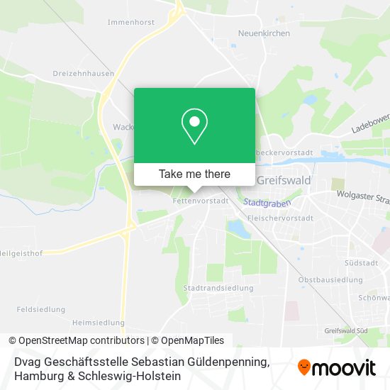Dvag Geschäftsstelle Sebastian Güldenpenning map