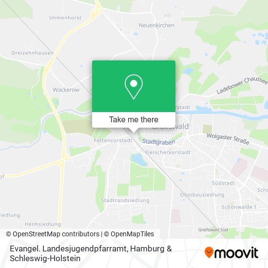 Evangel. Landesjugendpfarramt map