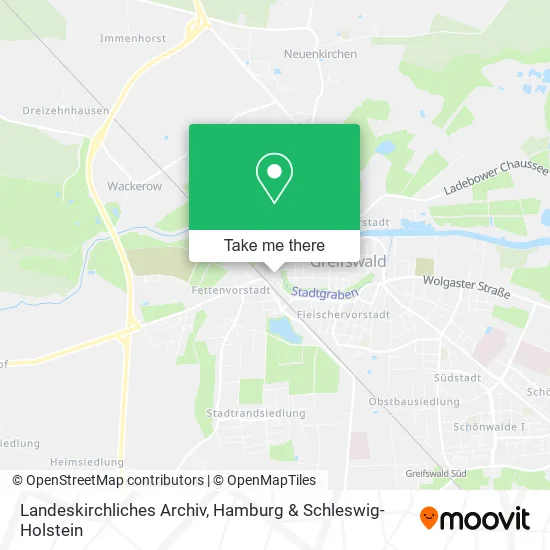 Карта Landeskirchliches Archiv