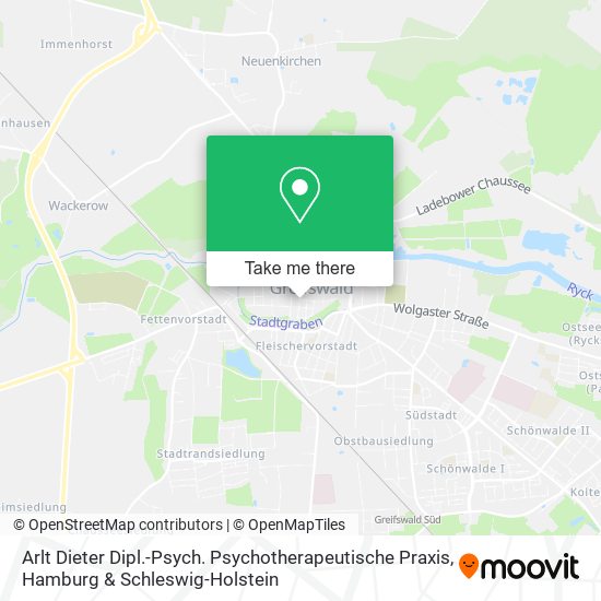 Arlt Dieter Dipl.-Psych. Psychotherapeutische Praxis map