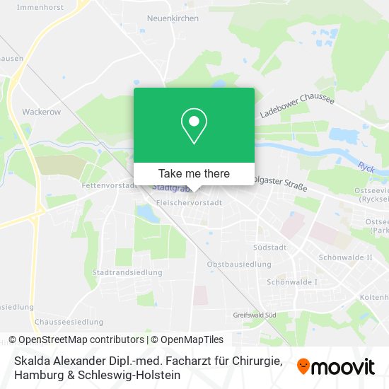 Skalda Alexander Dipl.-med. Facharzt für Chirurgie map