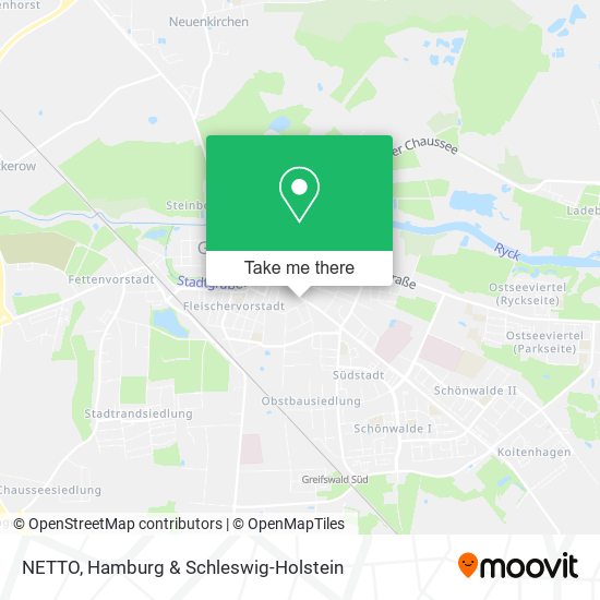 NETTO map