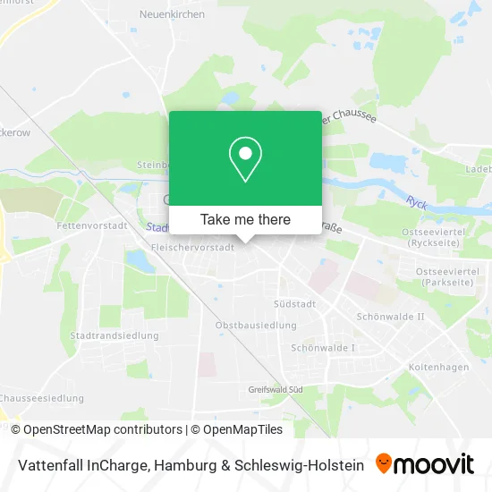 Карта Vattenfall InCharge
