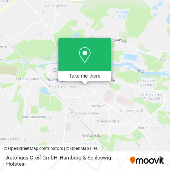 Карта Autohaus Greif GmbH