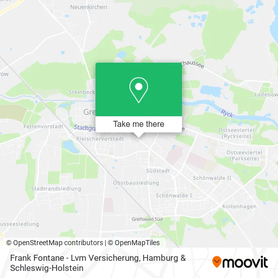 Карта Frank Fontane - Lvm Versicherung