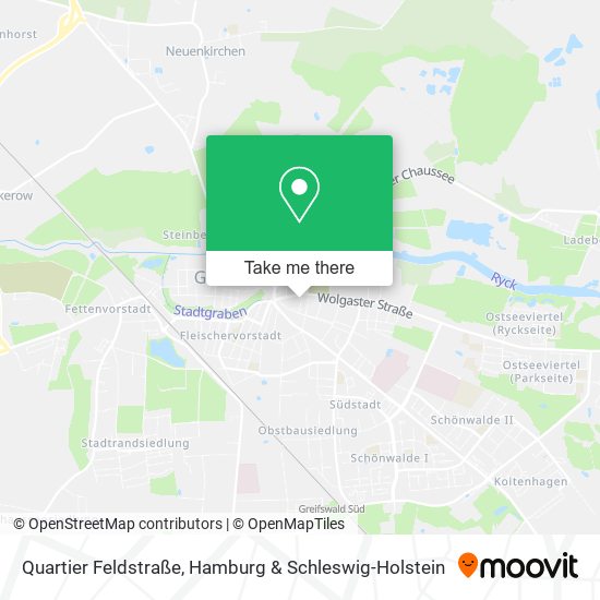 Quartier Feldstraße map