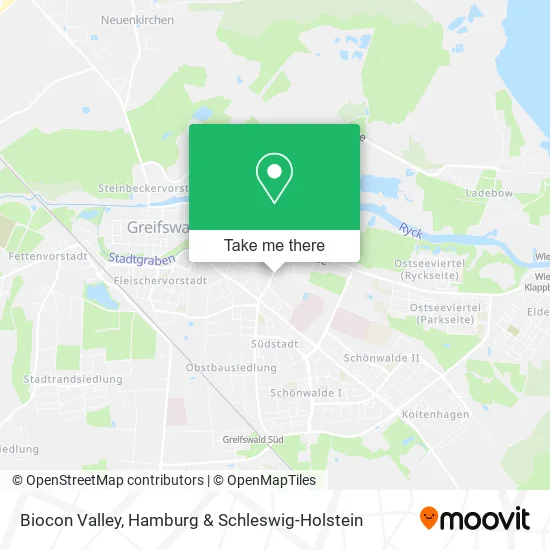 Карта Biocon Valley