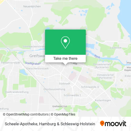 Карта Scheele-Apotheke