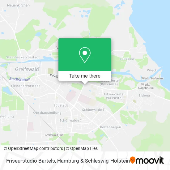 Карта Friseurstudio Bartels
