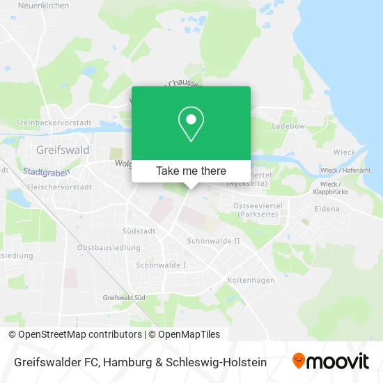 Карта Greifswalder FC