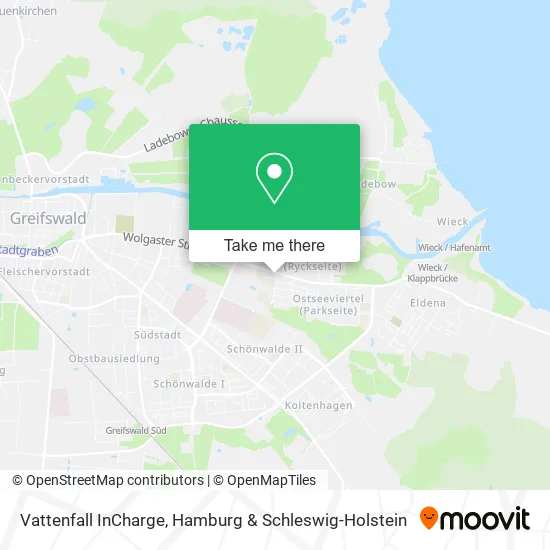 Карта Vattenfall InCharge