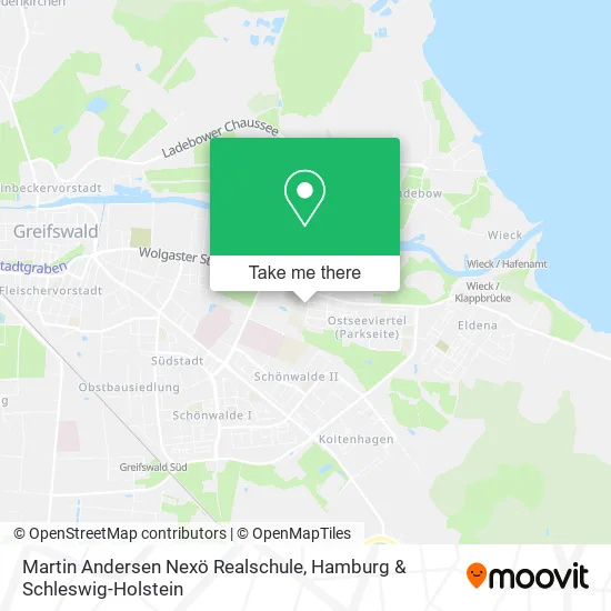 Карта Martin Andersen Nexö Realschule