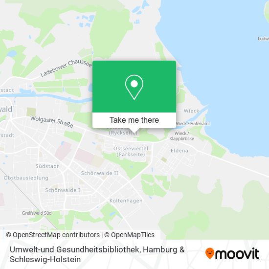 Umwelt-und Gesundheitsbibliothek map