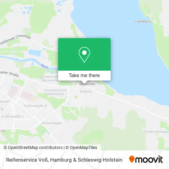 Карта Reifenservice Voß