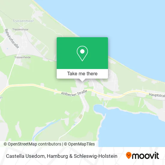 Карта Castella Usedom