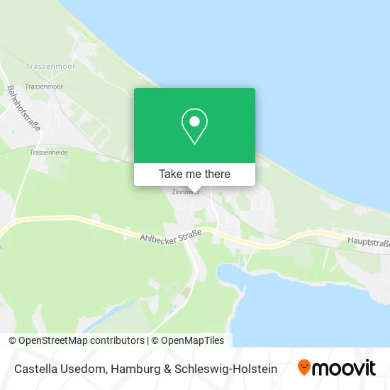 Карта Castella Usedom