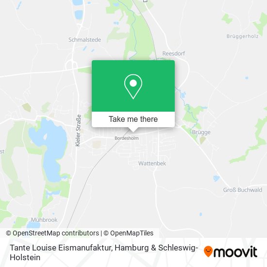 Tante Louise Eismanufaktur map