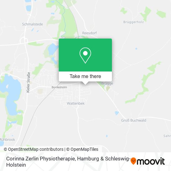 Corinna Zerlin Physiotherapie map