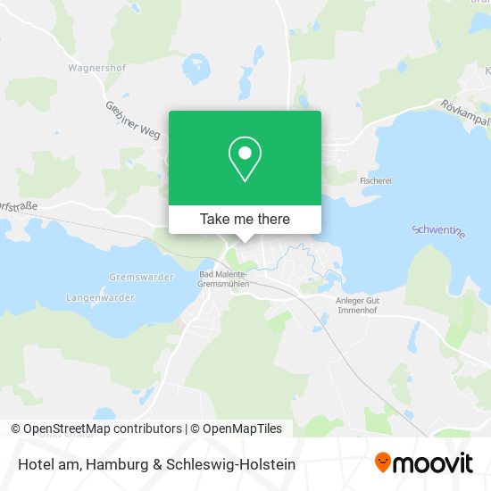 Hotel am map