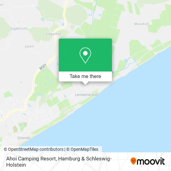 Карта Ahoi Camping Resort