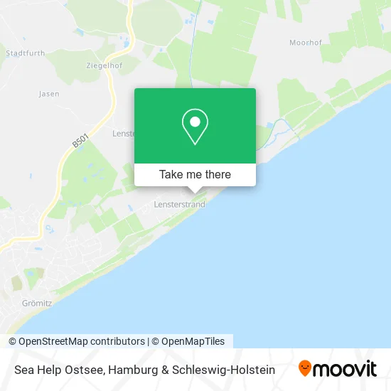Карта Sea Help Ostsee