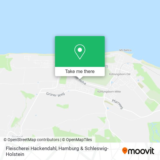 Fleischerei Hackendahl map