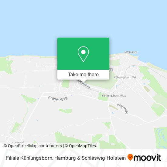 Filiale Kühlungsborn map