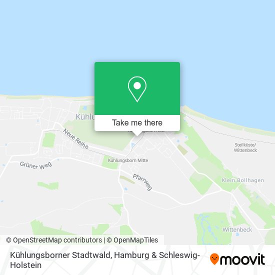 Kühlungsborner Stadtwald map
