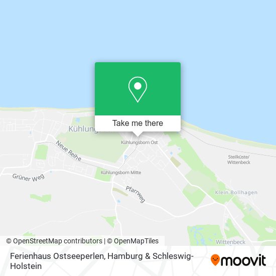 Ferienhaus Ostseeperlen map