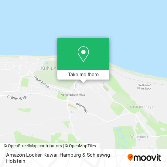 Карта Amazon Locker-Kawai