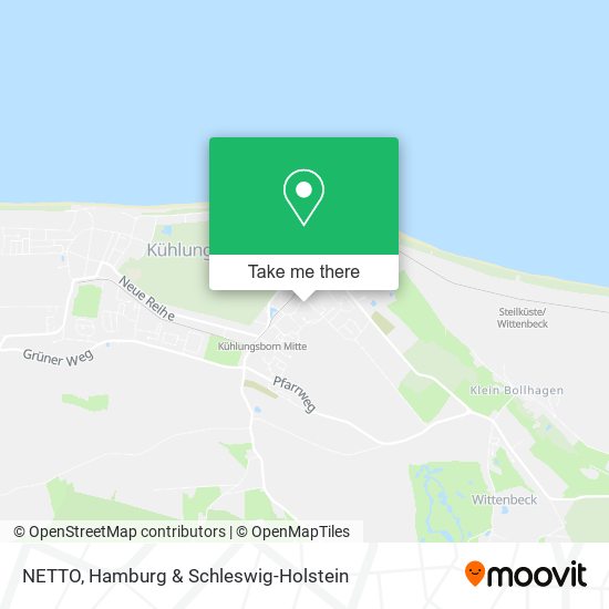 NETTO map