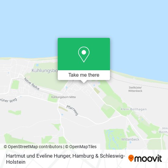 Hartmut und Eveline Hunger map