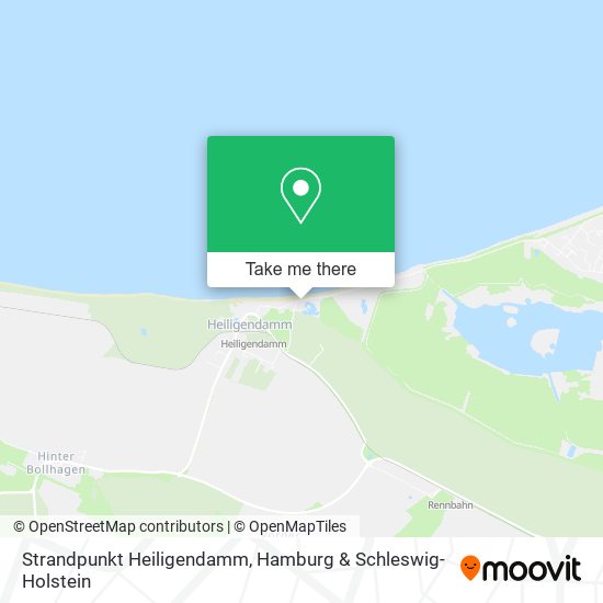 Strandpunkt Heiligendamm map