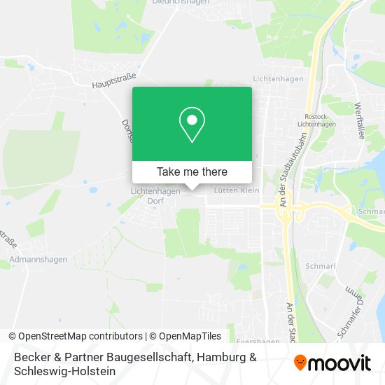 Becker & Partner Baugesellschaft map