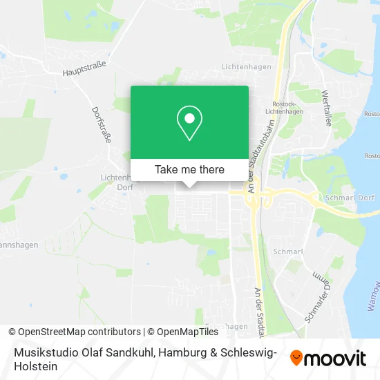Карта Musikstudio Olaf Sandkuhl