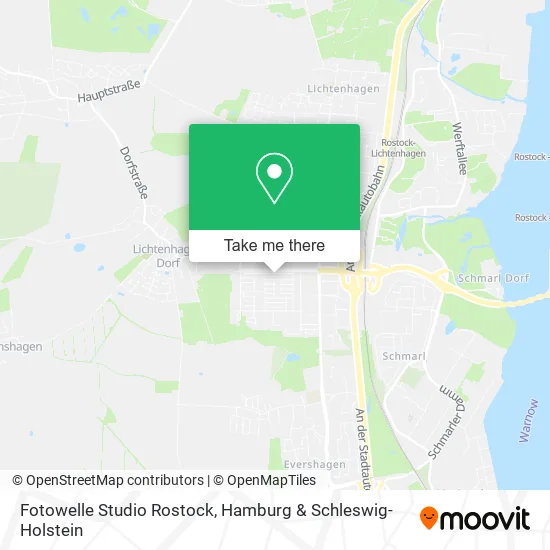 Карта Fotowelle Studio Rostock