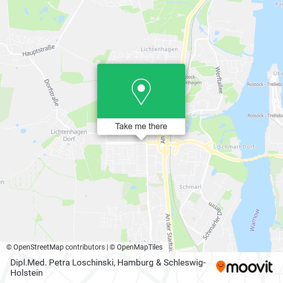 Dipl.Med. Petra Loschinski map