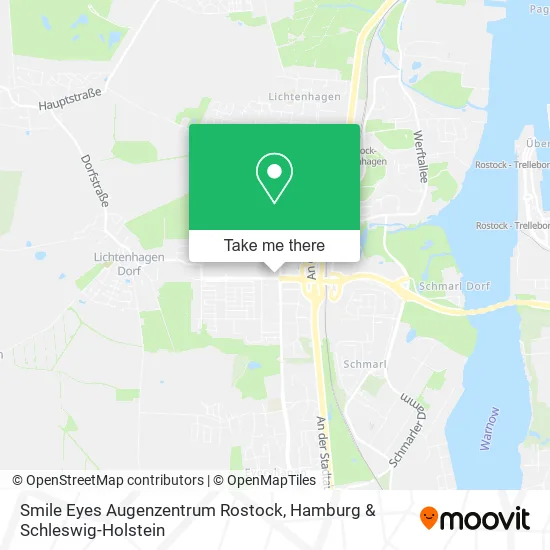 Карта Smile Eyes Augenzentrum Rostock