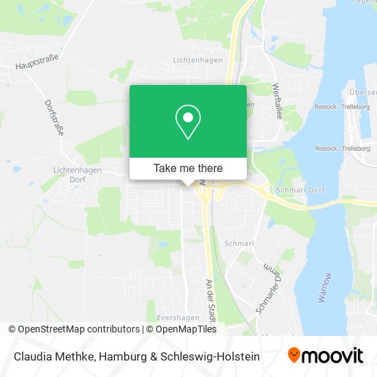 Claudia Methke map