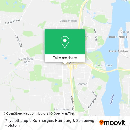 Карта Physiotherapie Kollmorgen