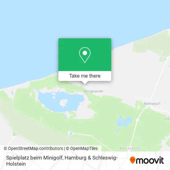 Карта Spielplatz beim Minigolf