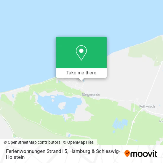Карта Ferienwohnungen Strand15