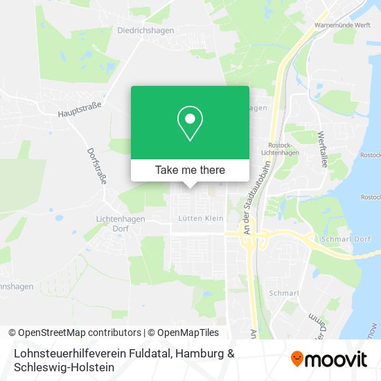 Lohnsteuerhilfeverein Fuldatal map