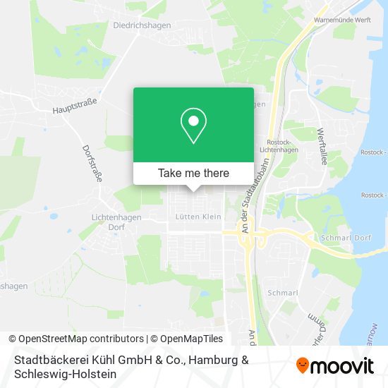 Stadtbäckerei Kühl GmbH & Co. map