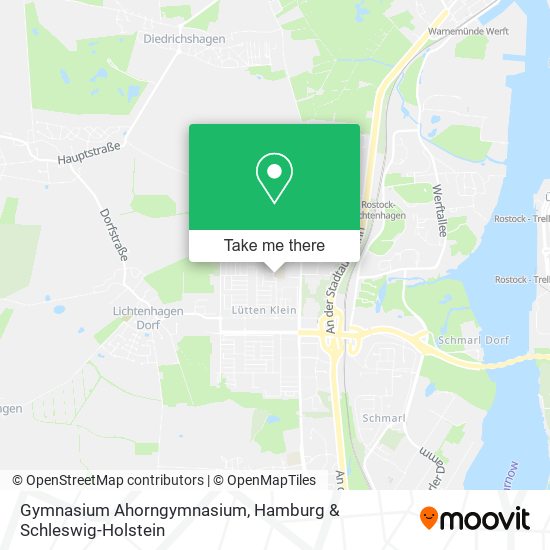 Gymnasium Ahorngymnasium map