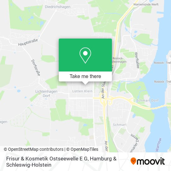 Frisur & Kosmetik Ostseewelle E G map