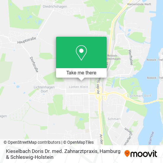 Kieselbach Doris Dr. med. Zahnarztpraxis map